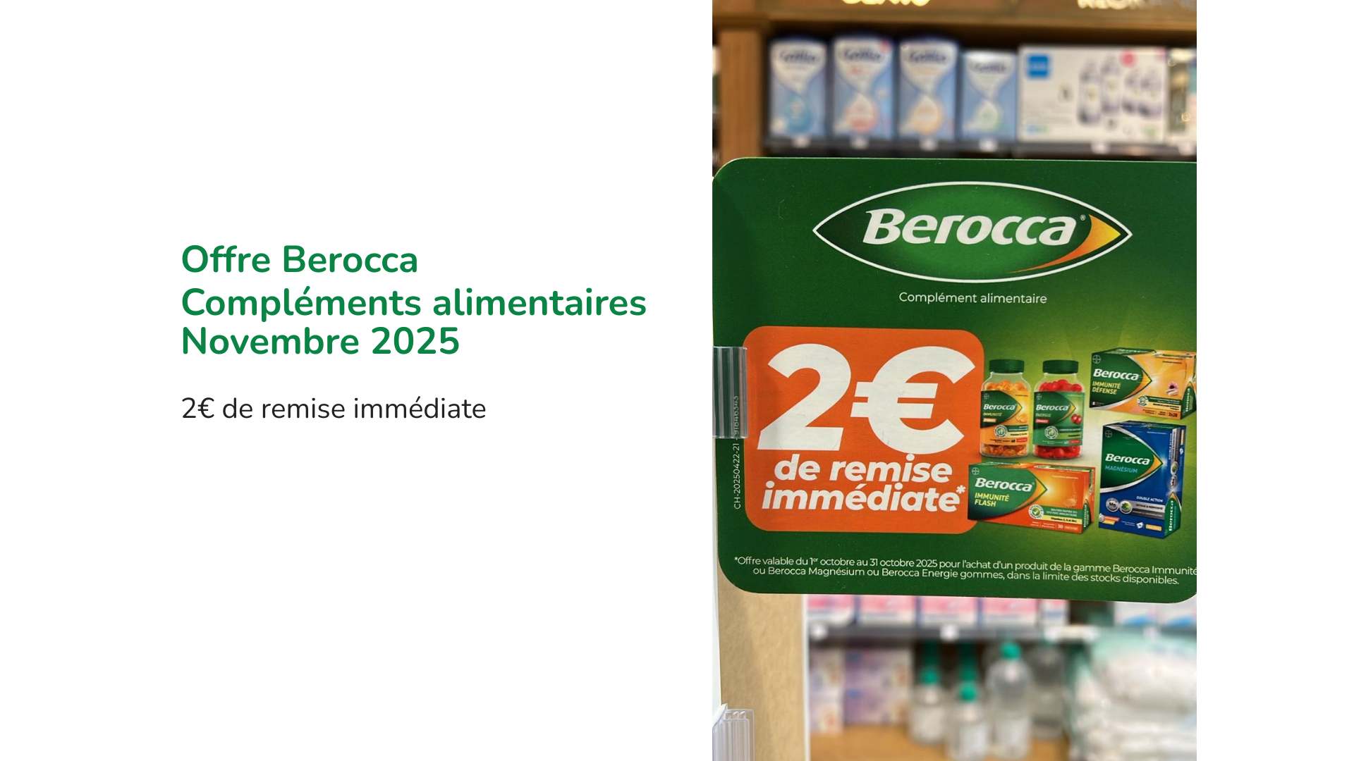 Pharmacie sous l'église - actualité (2)