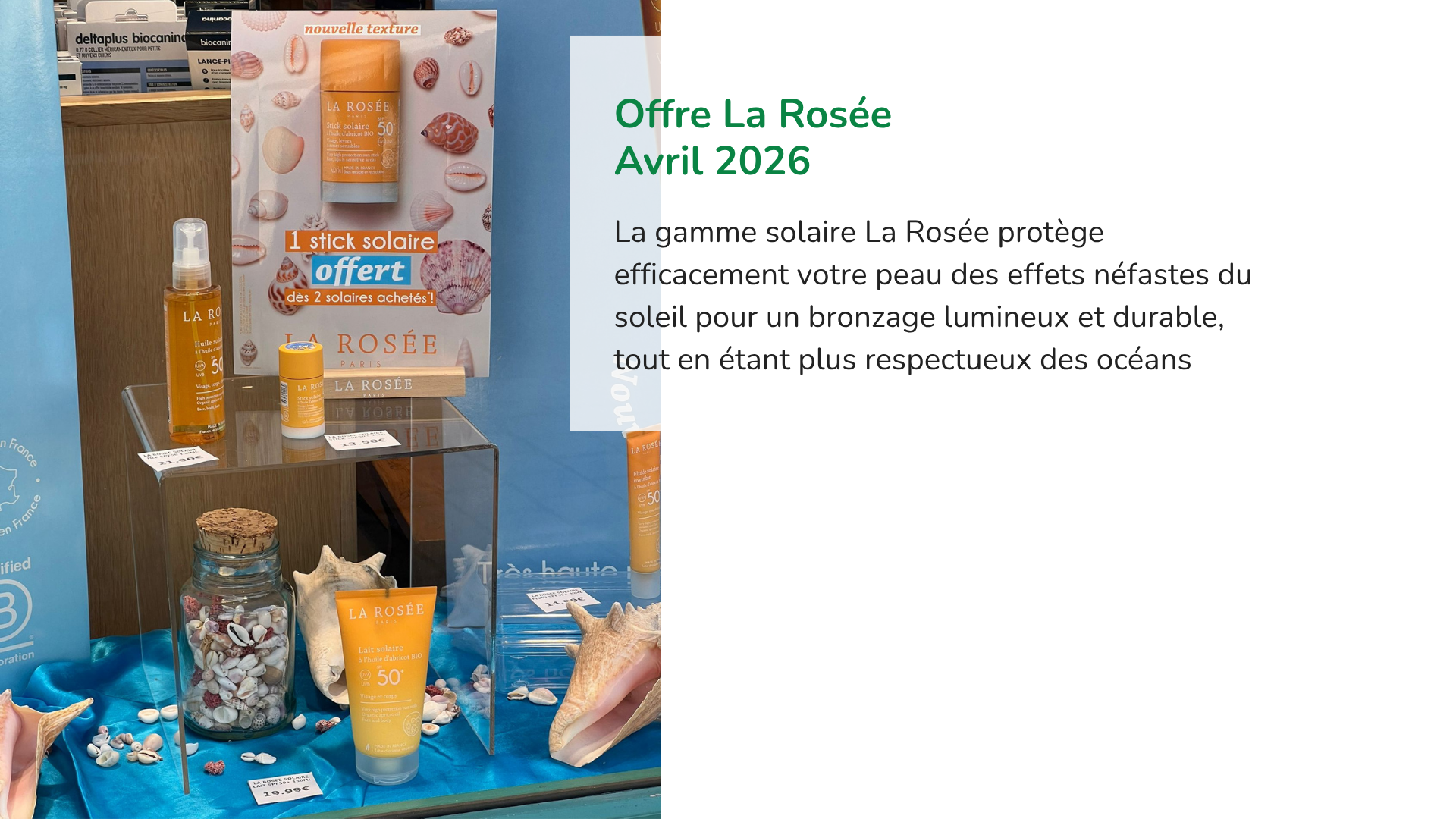 Offre La Rosé - Pharmacie sous l'église à Rumilly